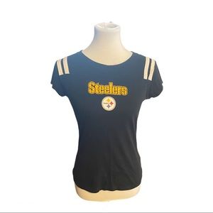 Steelers Short Sleeve Team Apparel Shirt (M)